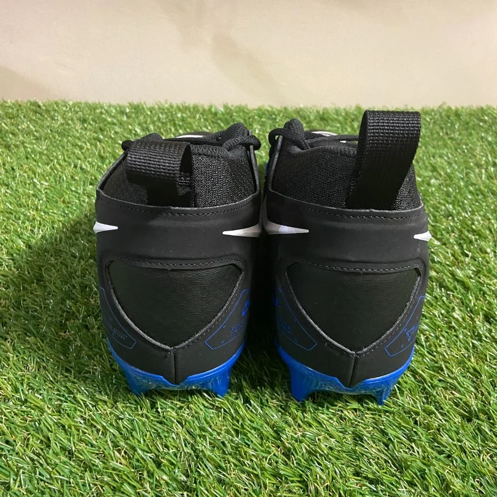 Nike Alpha Menace Pro 3 Blue/Black Football Cleats CT6649-007 Mens 11.5 NEW